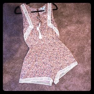 NWT She & Sky Romper M